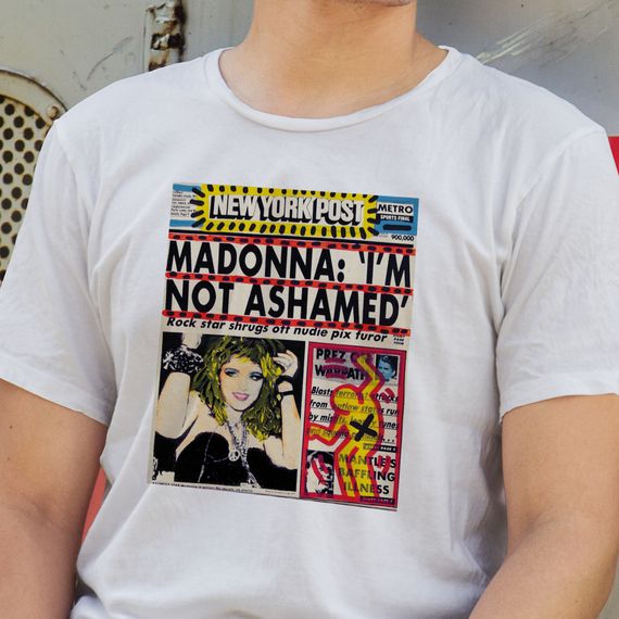 Camiseta I'M NOT ASHAMED (Madonna)