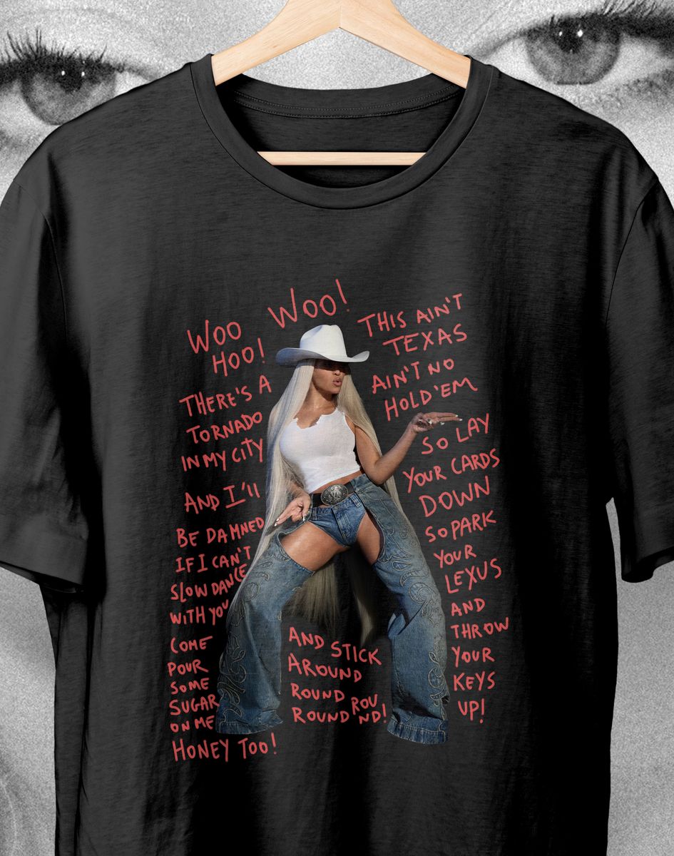 Nome do produto: Camiseta Beyoncé (Texas Hold\'em)