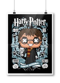 Poster Harry Potter Funko Pop