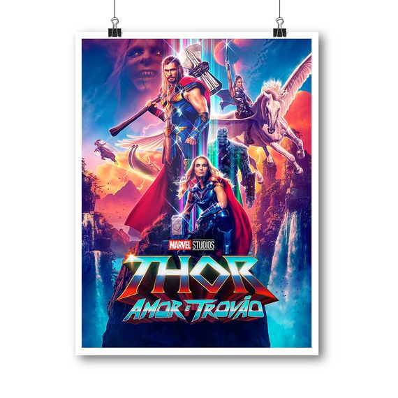Poster Thor Amor e Trovão (2022)