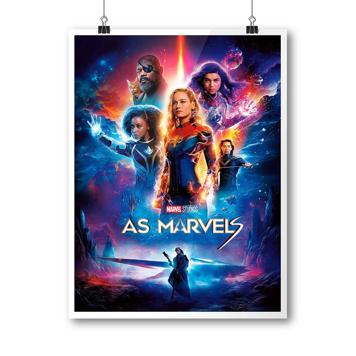 Nome do produto: Poster As Marvels (2023)