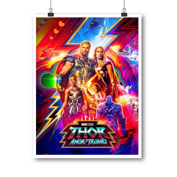 Poster Thor Amor e Trovão (2022) M2