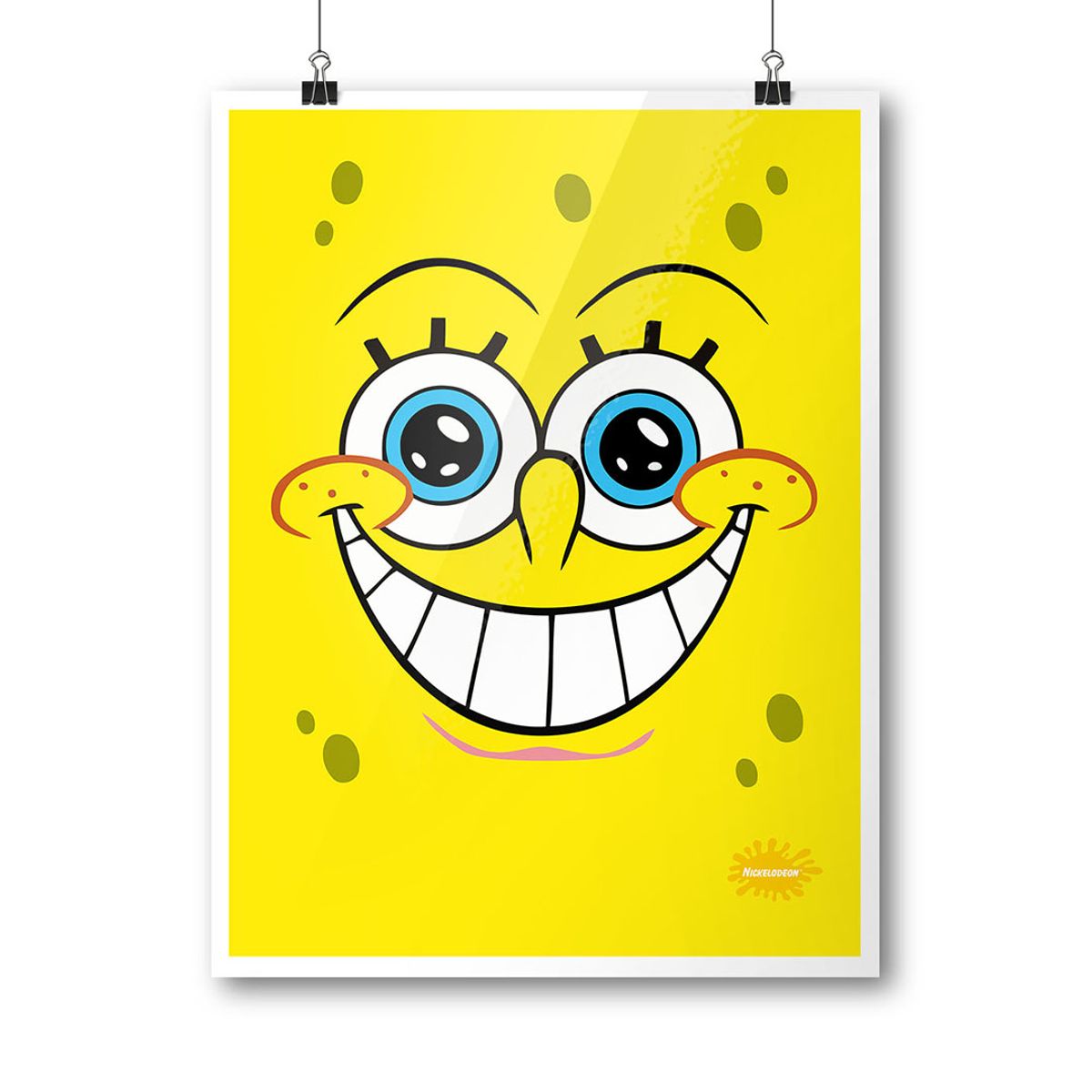 Nome do produto: Poster Bob Esponja Sorriso