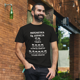 Camiseta Masculina Buteco - Matemática da cerveja