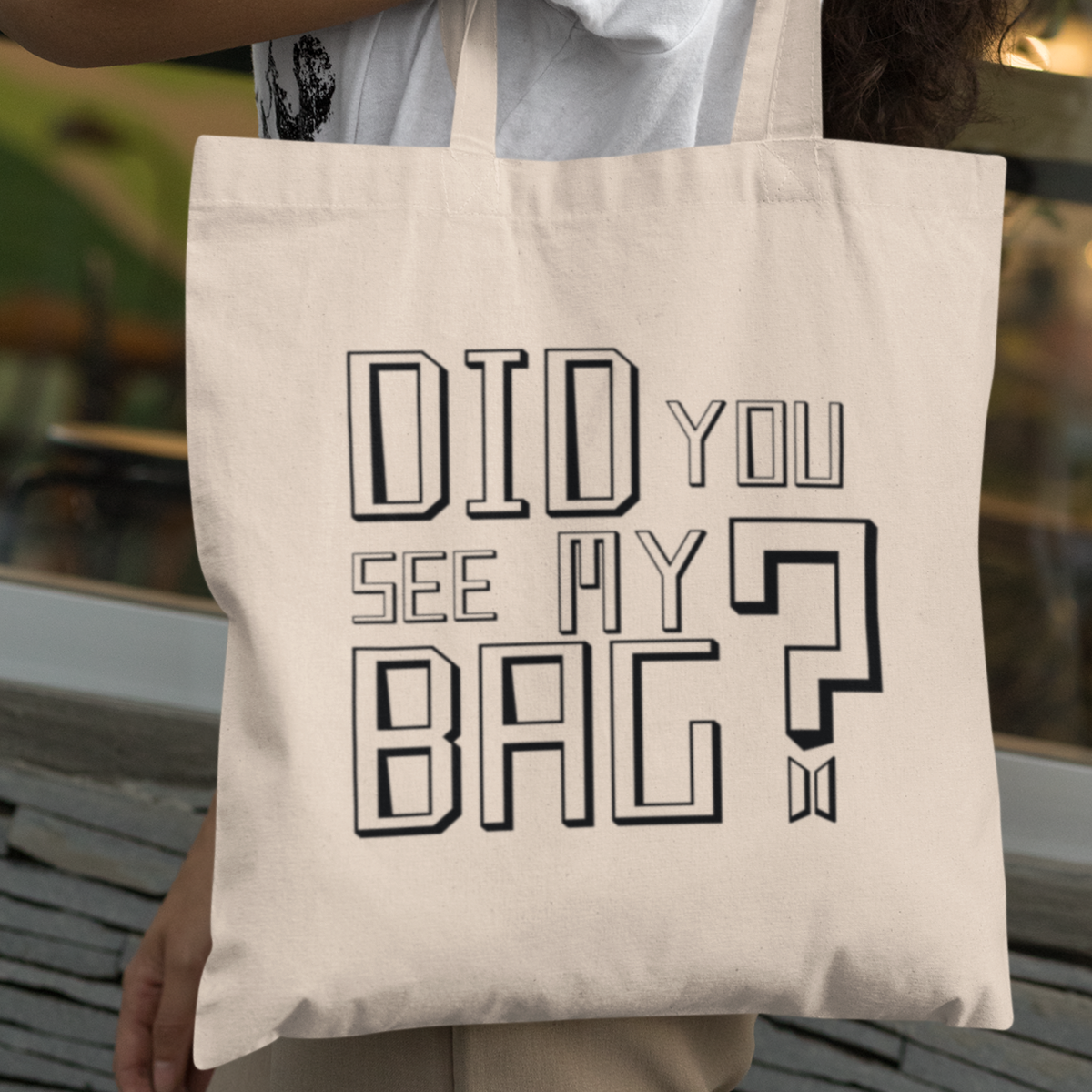 Nome do produto: ECOBAG DID YOU SEE MY BAG?