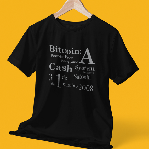 Camiseta CryptoShirts 30  - White Paper