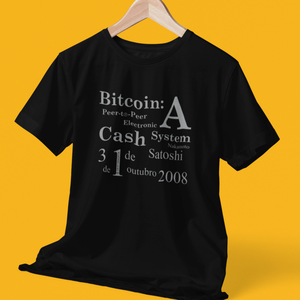 Nome do produto: Camiseta CryptoShirts 30  - White Paper