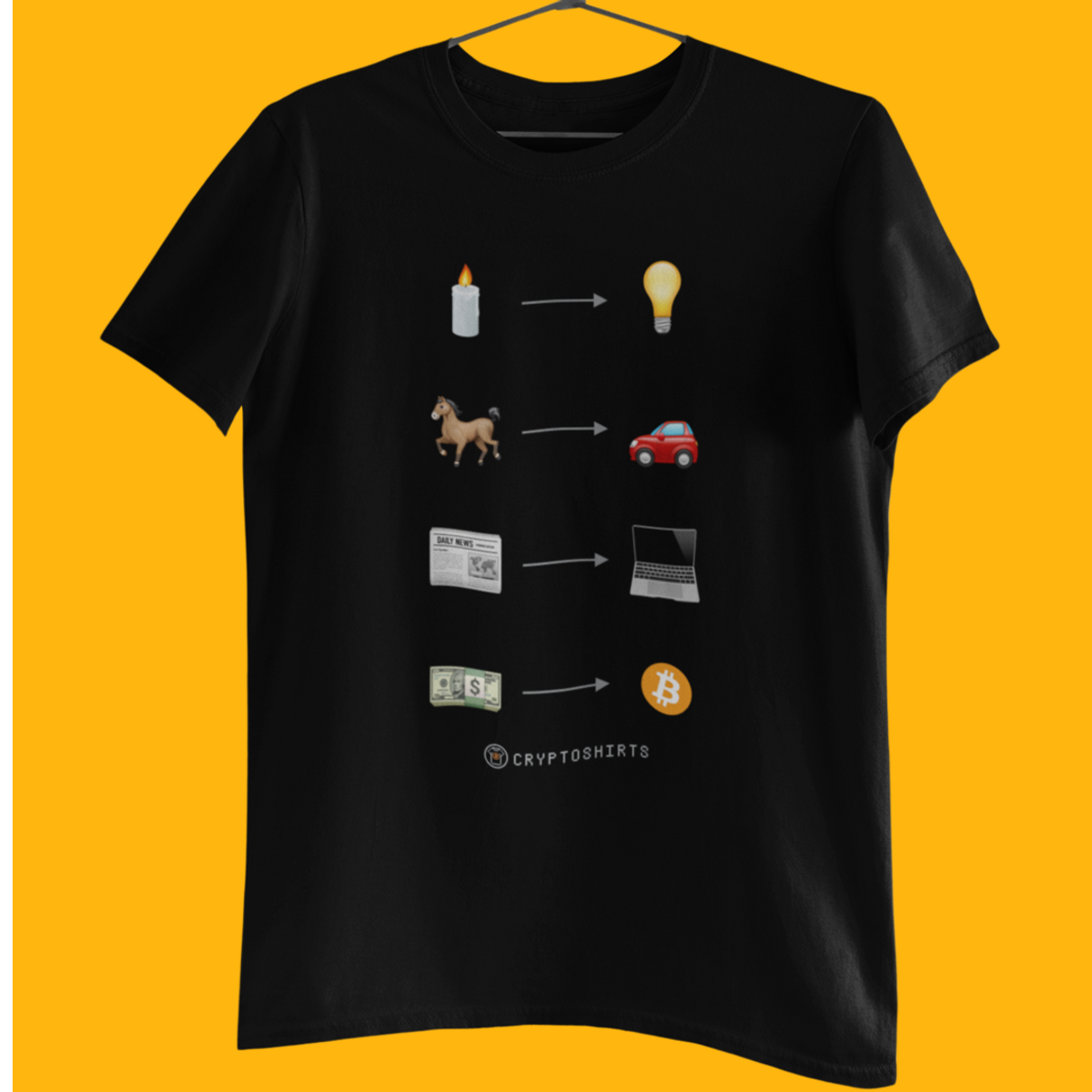 Nome do produto: Camiseta CryptoShirts 16 - Disruptive Innovation