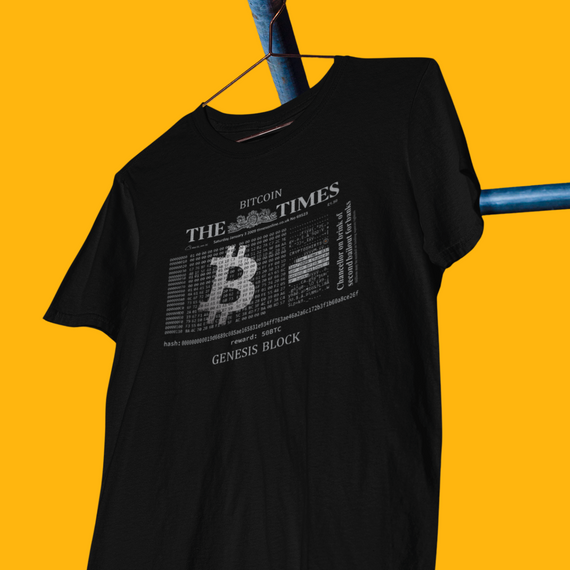 Camiseta Cryptoshirts 21 - Genesis Block