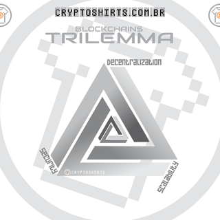Nome do produtoCamiseta Blockchains Trilemma 22