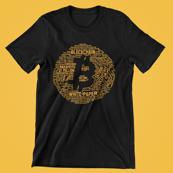 Camiseta CryptoShirts 20 - Bitcoin Clound