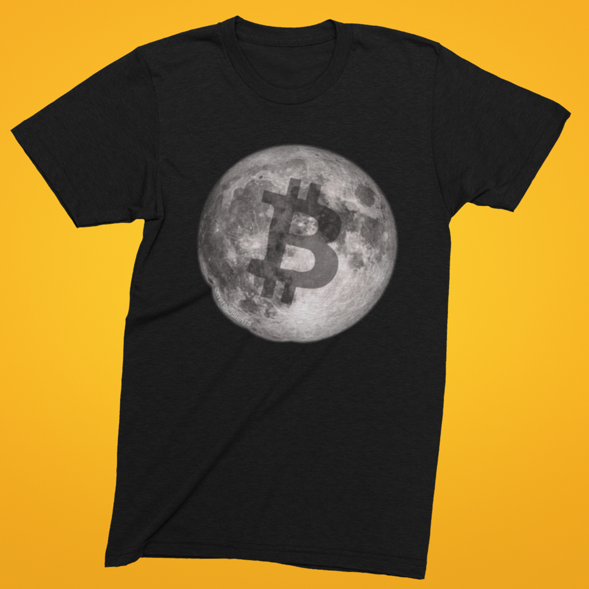 Nome do produto: Camiseta CryptoShirts 25 - To The Moon