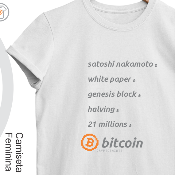 Camiseta Fem & Bitcoin 10