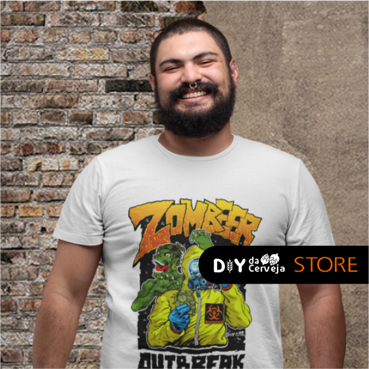 Nome do produto: Camisa Zombeer Plus Size