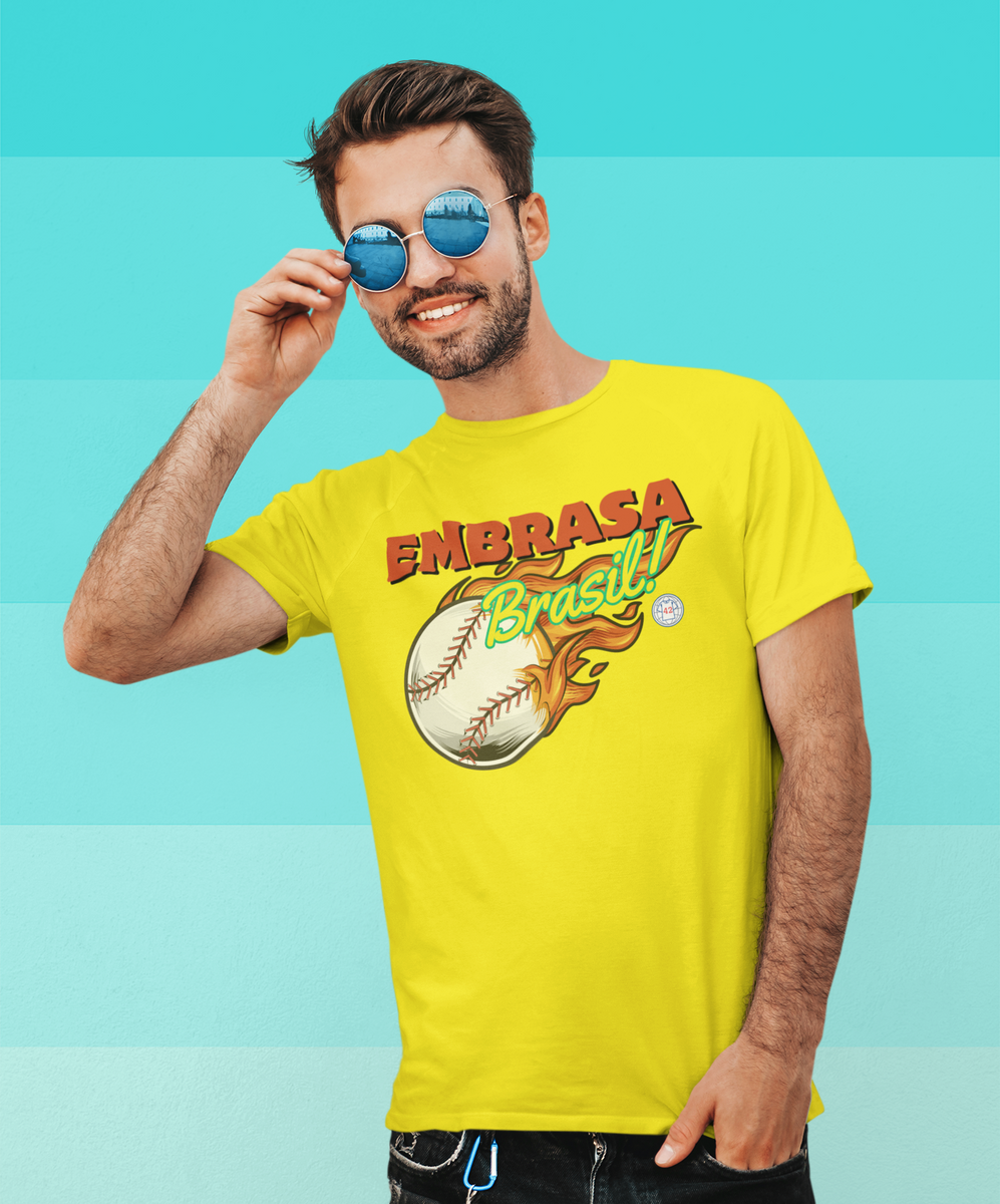 Nome do produto: Camiseta Embrasa Brasil