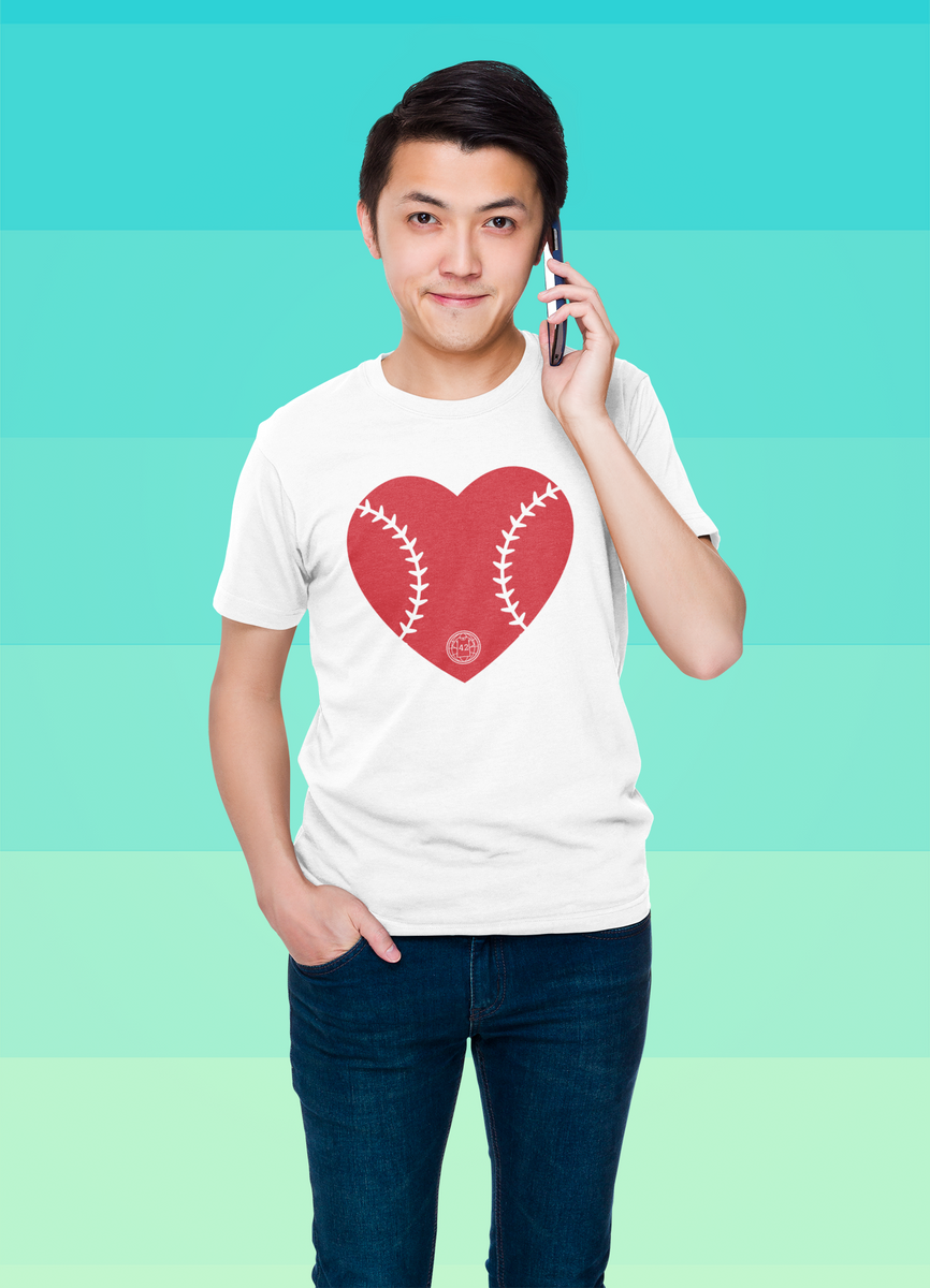 Nome do produto: Camiseta Heart Baseball