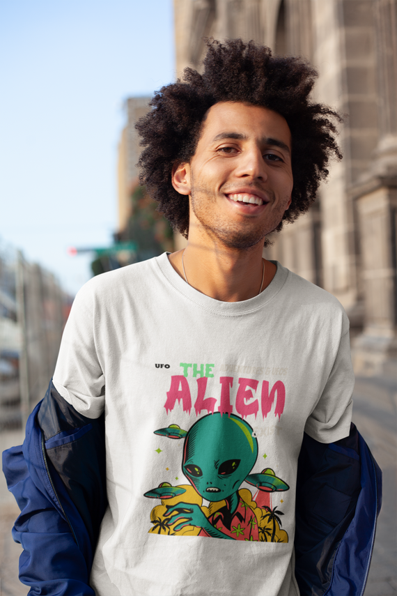 T-Shirt Alien Exist