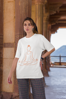 Nome do produtoT-Shirt Mulher Meditando