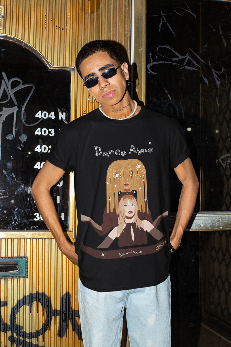 Nome do produto: Camiseta Dance Alone Sia e Kylie