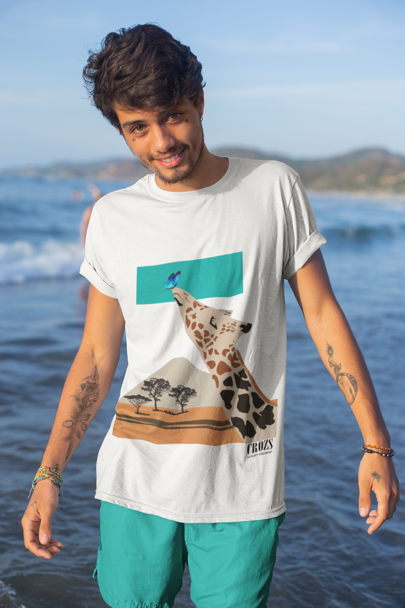 Nome do produto: Camiseta Girafa