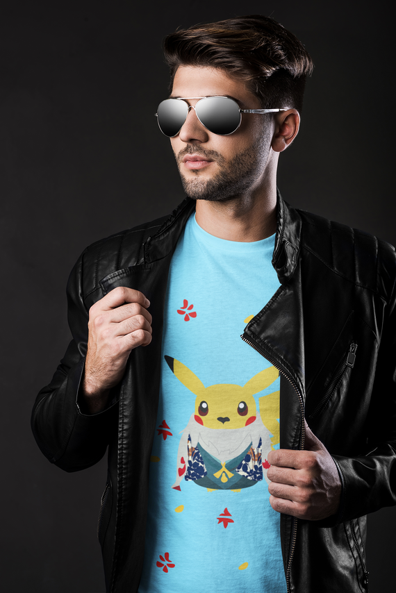 Camiseta Pikachu Ancião 