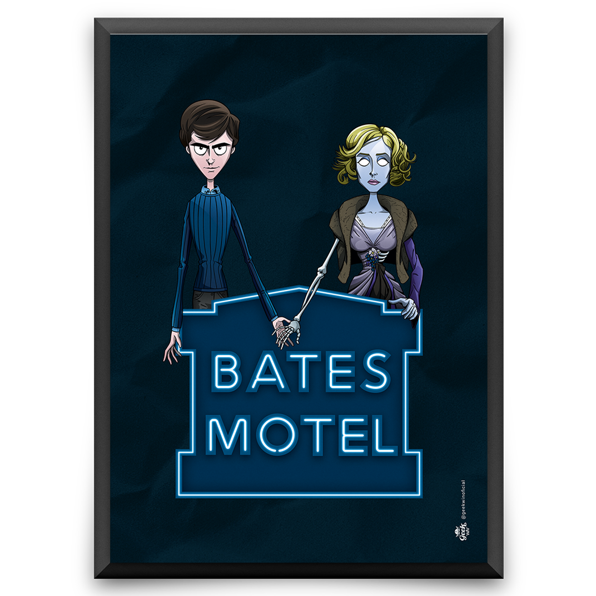 Nome do produto: Bates Motel<br>[Pôster]</br>