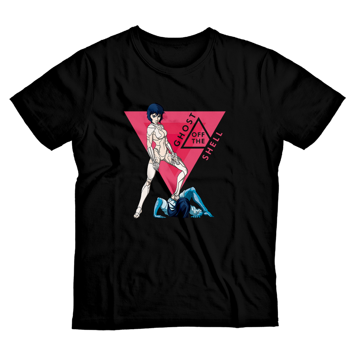 Nome do produto: Ghost off the Shell <br>[T-Shirt Plus Size]</br>