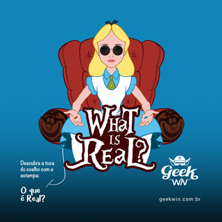 Nome do produtoWhat is Real?<br>[Pôster]</br>