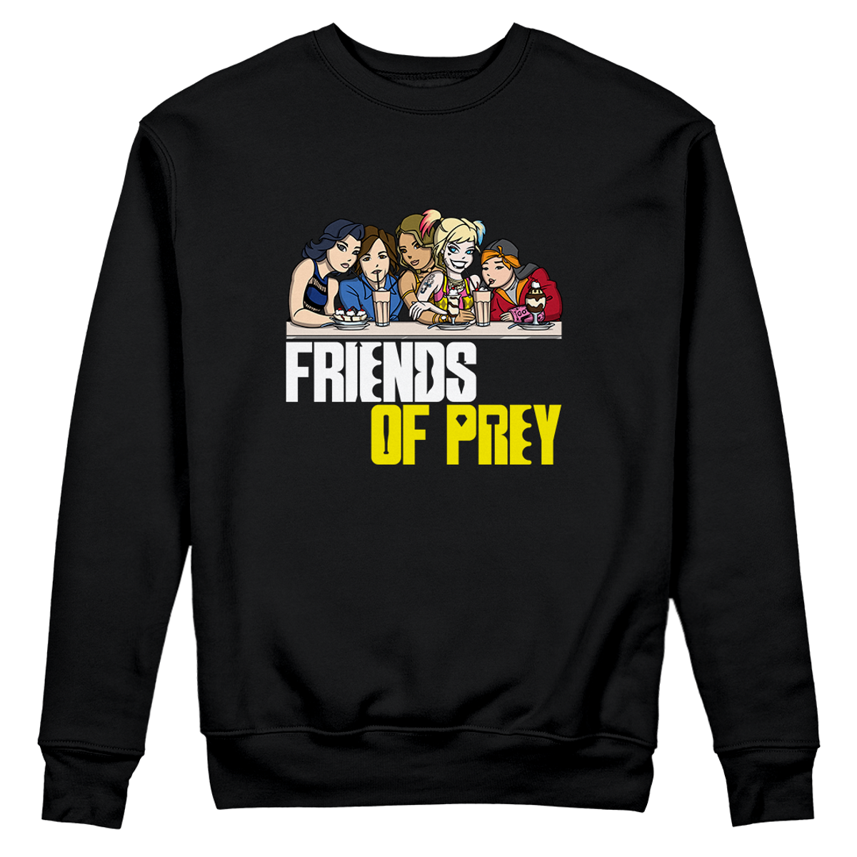 Nome do produto: Friends of Prey <br>[Moletom Fechado Unissex]</br>