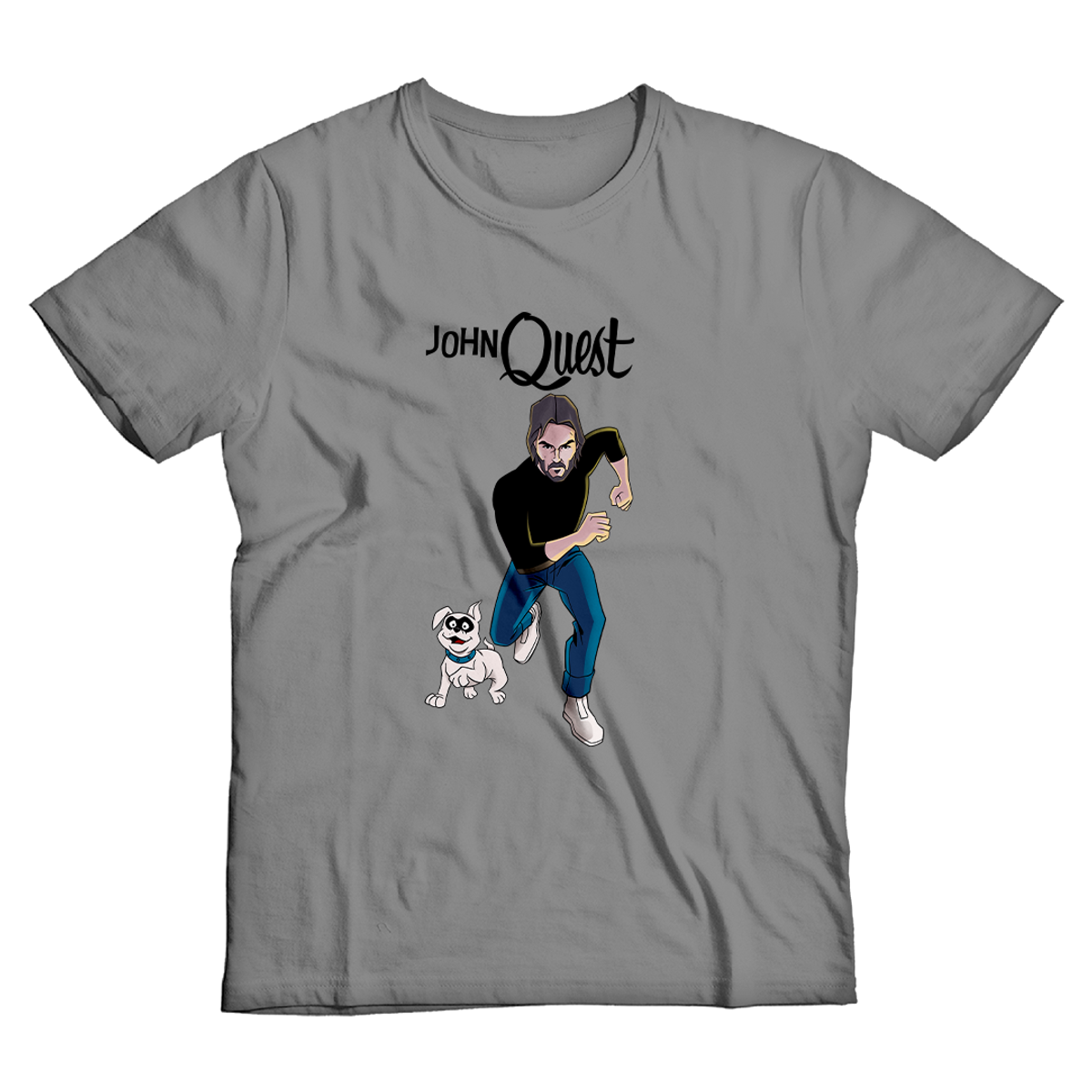 Nome do produto: John Quest <br>[T-Shirt Plus Size]</br>