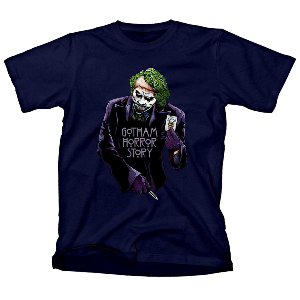 Nome do produto: Gotham Horror Story <br>[T-Shirt Quality]</br>
