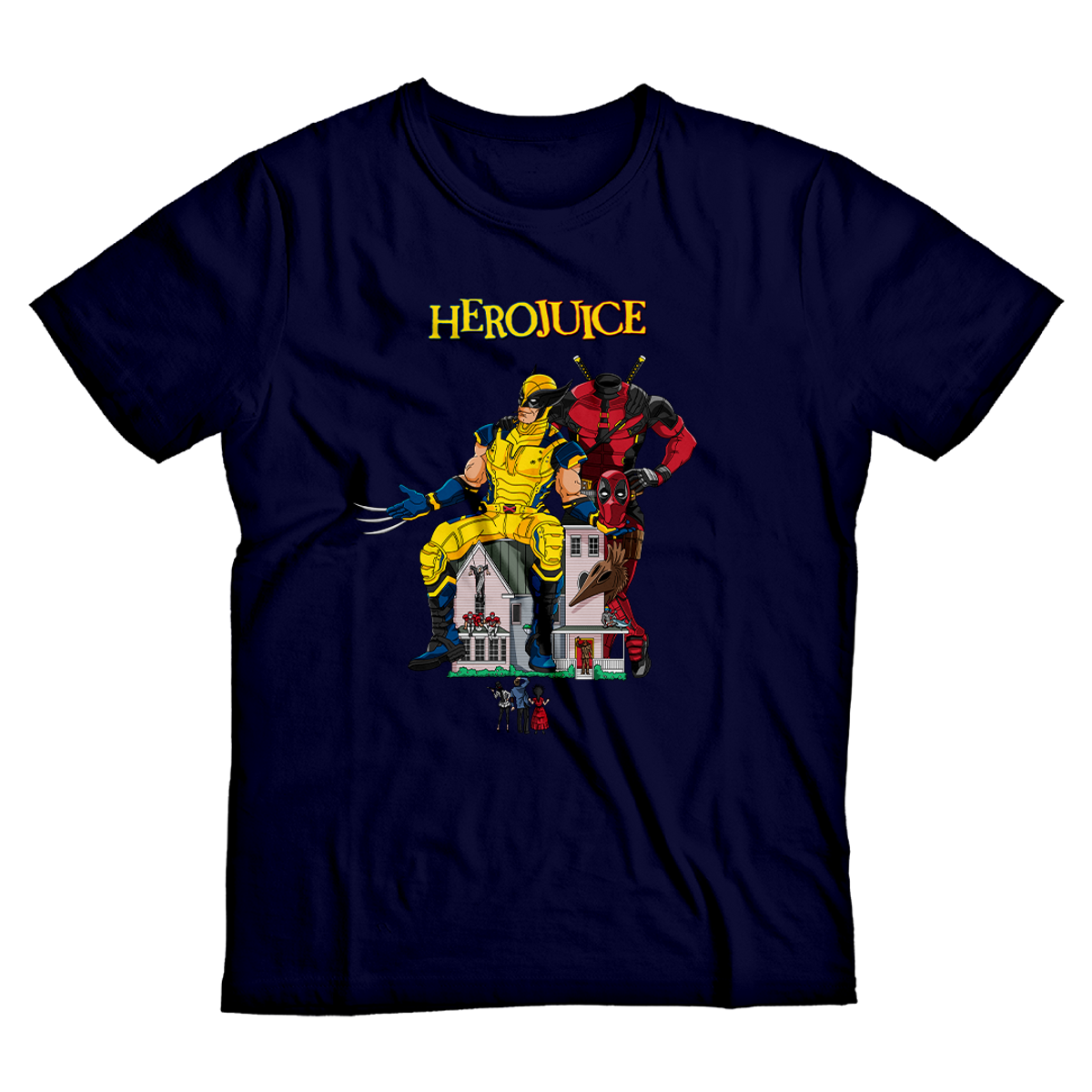 Nome do produto: Herojuice<br>[T-Shirt Plus Size]</br>