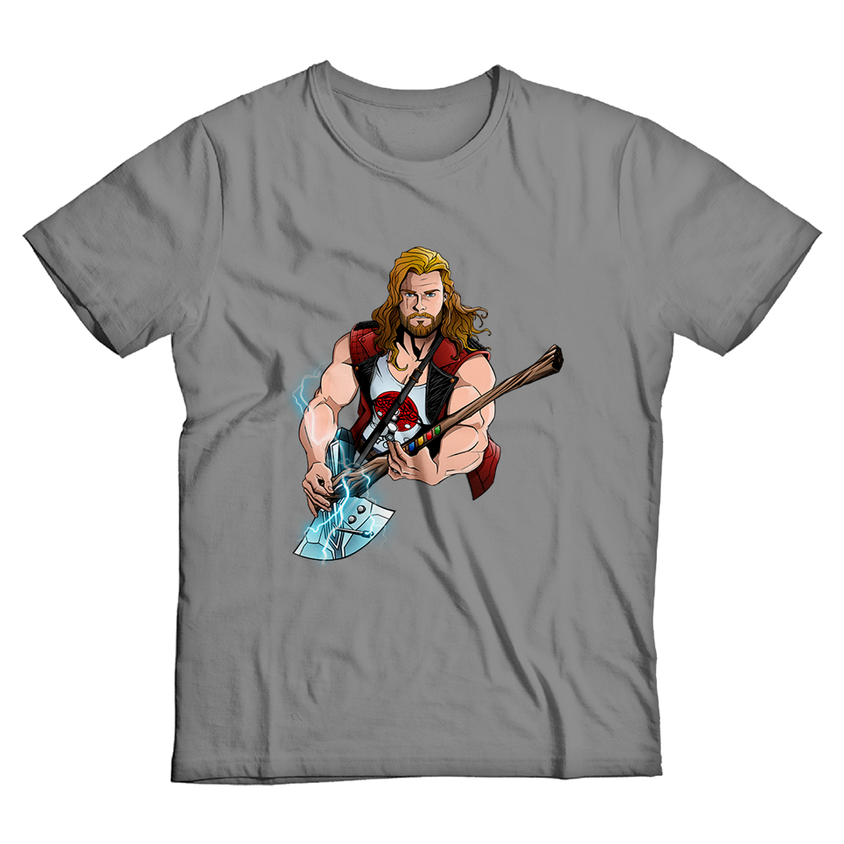 Nome do produto: Thor Hero <br>[T-Shirt Plus Size]</br>