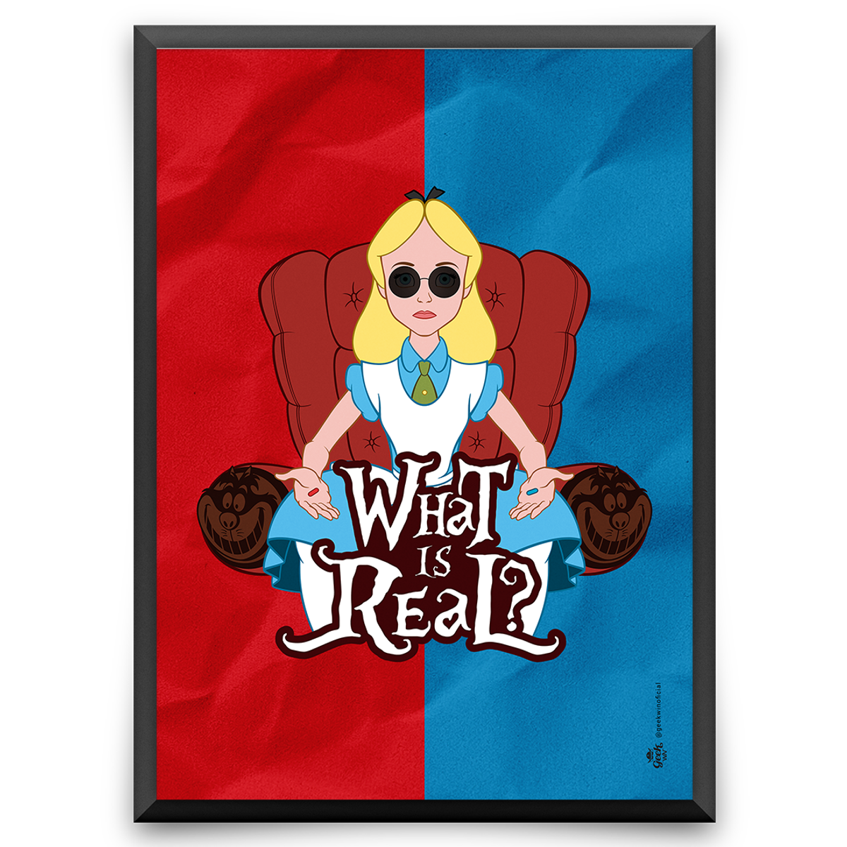 Nome do produto: What is Real?<br>[Pôster]</br>