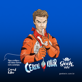 Nome do produtoCereal Killer <br>[T-Shirt Plus Size]</br>