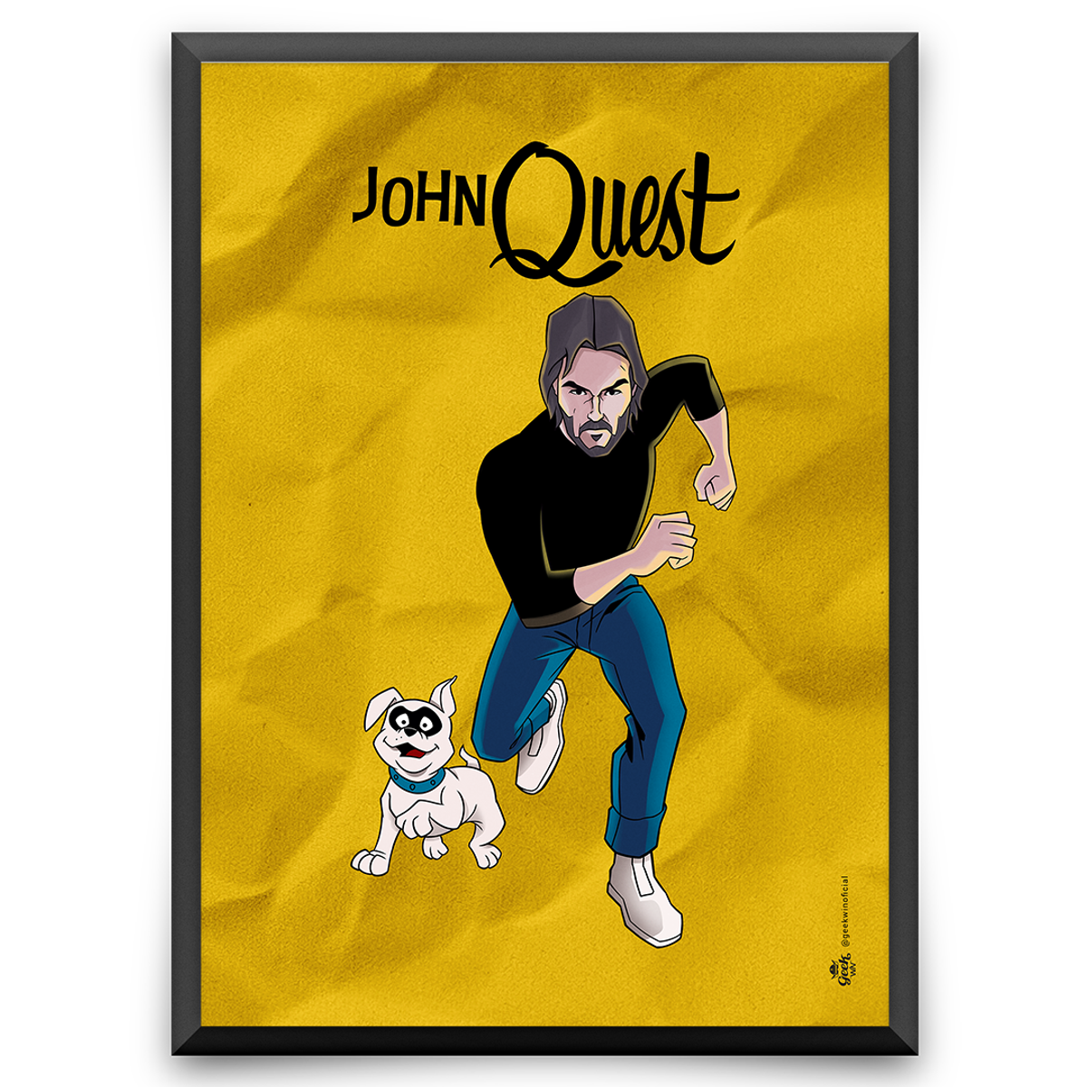 Nome do produto: John Quest<br>[Pôster]</br>