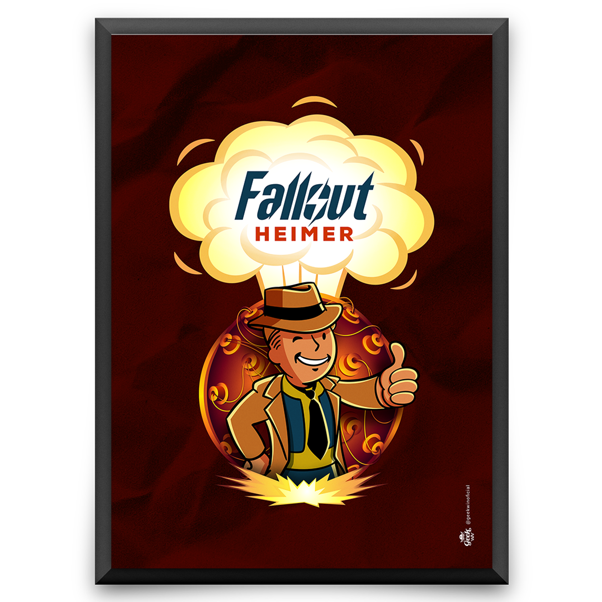 Nome do produto: Fallout Heimer<br>[Pôster]</br>