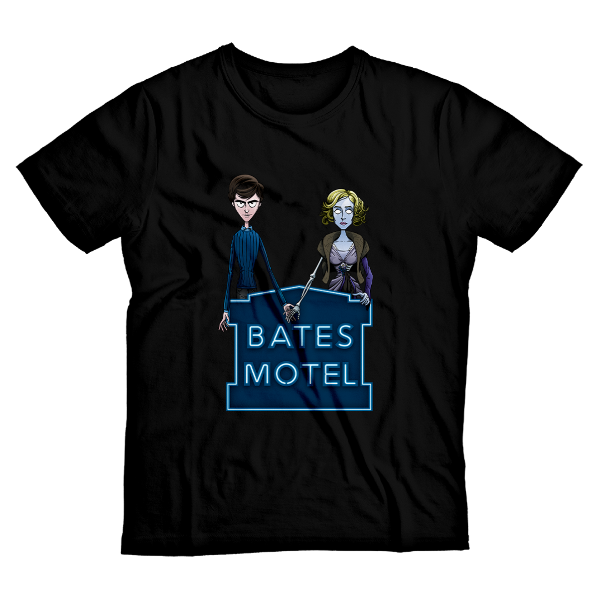 Nome do produto: Bates Motel <br>[T-Shirt Plus Size]</br>