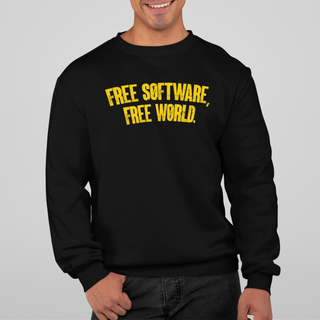 Nome do produtoFREE SOFTWARE FREE WORLD [1] [MOLETOM UNISSEX]