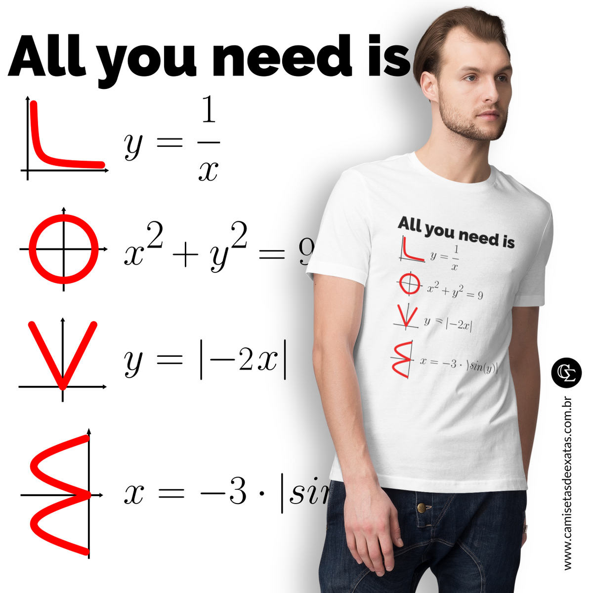 Nome do produto: ALL YOU NEED IS LOVE [1] [UNISSEX]