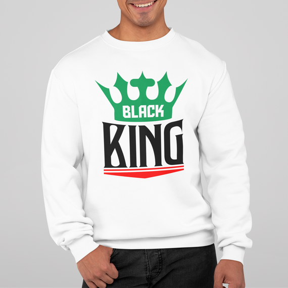 BLACK KING [MOLETOM UNISSEX]