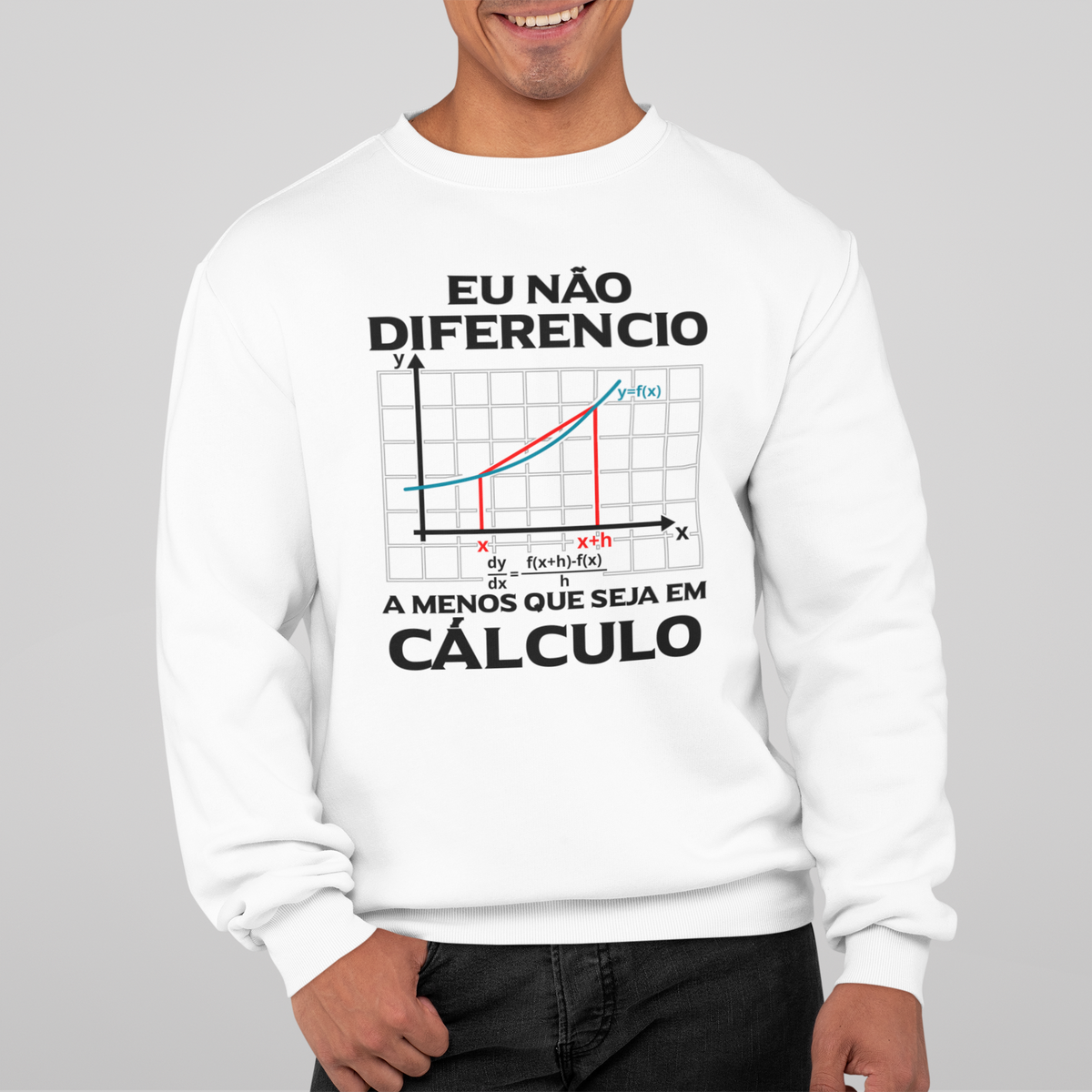 Nome do produto: EU NÃO DIFERENCIO [2] [MOLETOM UNISSEX]