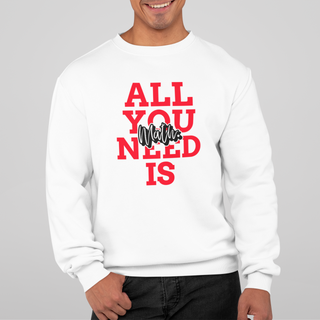 ALL YOU NEED IS MATH [1] [MOLETOM UNISSEX]