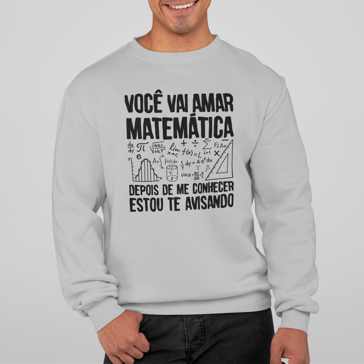 Nome do produto: VOCÊ VAI AMAR MATEMÁTICA [2] [MOLETOM UNISSEX]