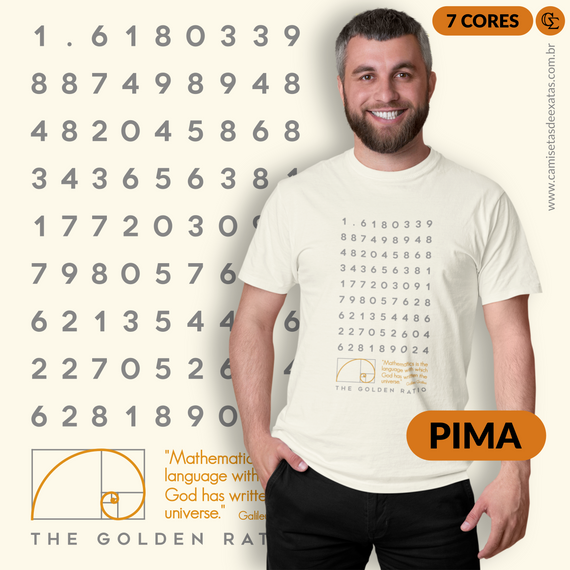 THE GOLDEN RATIO 1 - PIMA [UNISSEX]