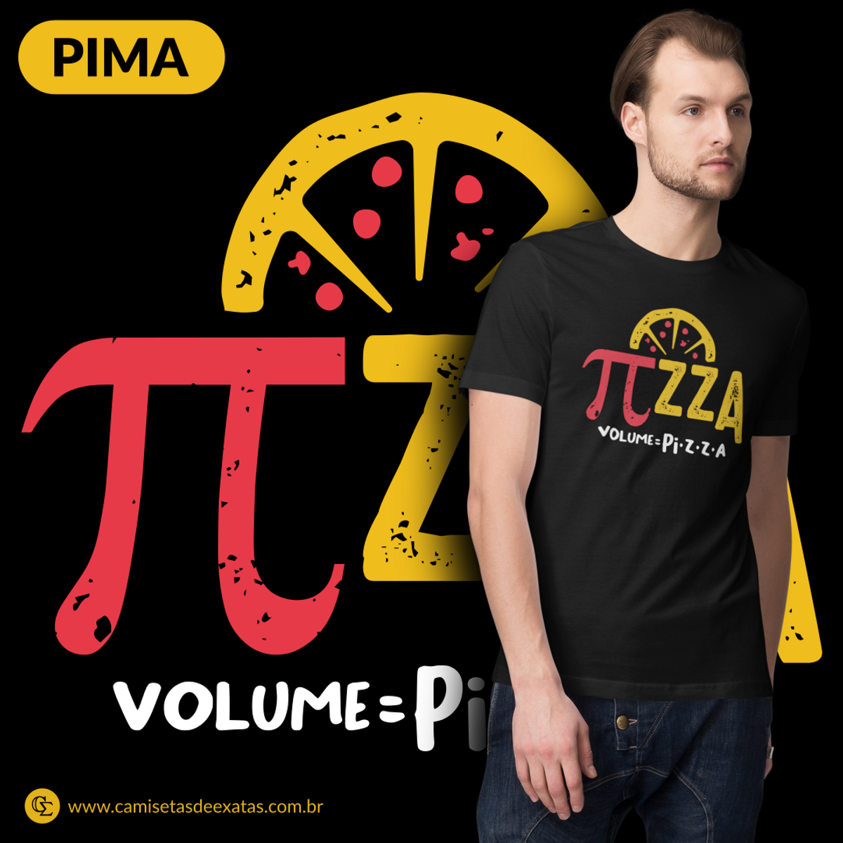 Nome do produto: VOLUME DA PIZZA - PIMA [UNISSEX]