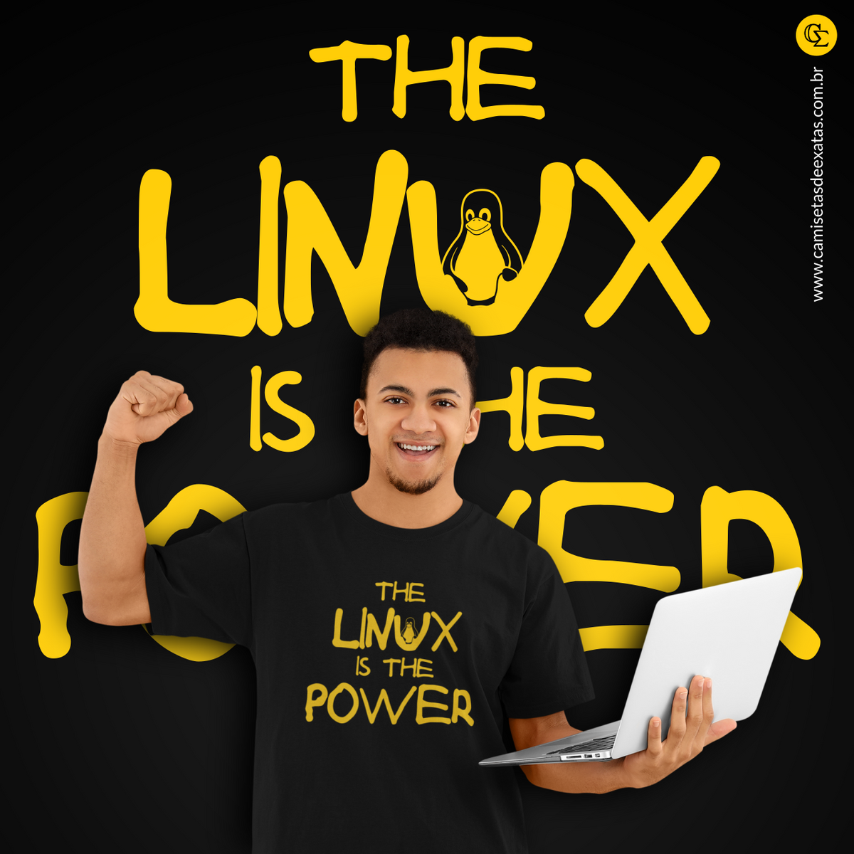 Nome do produto: THE LINUX IS THE POWER [1]