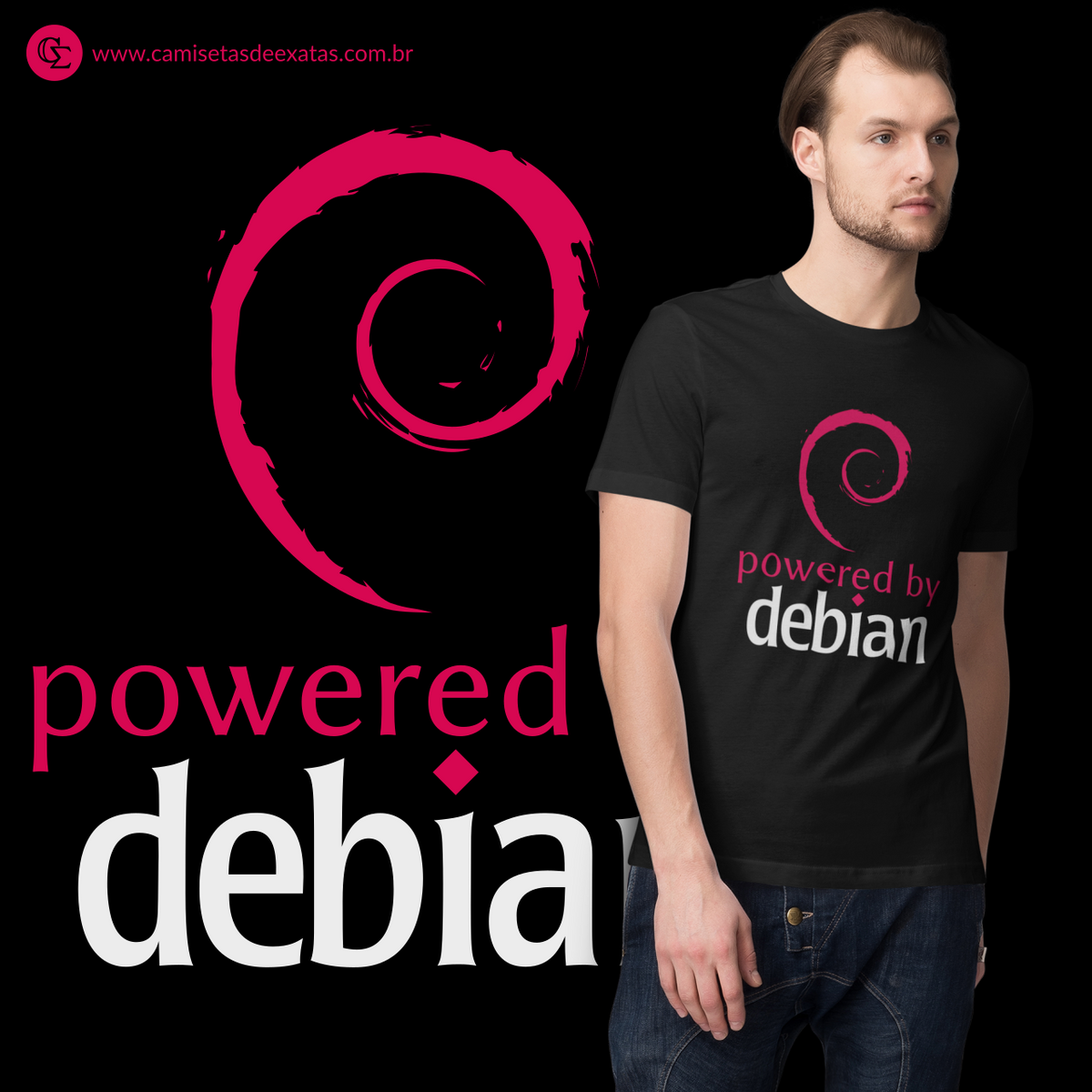 Nome do produto: POWERED BY DEBIAN [3]