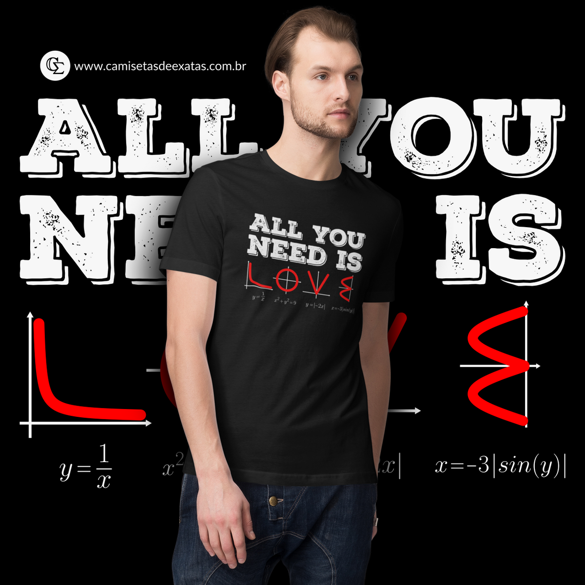 Nome do produto: ALL YOU NEED IS LOVE [3] [UNISSEX]