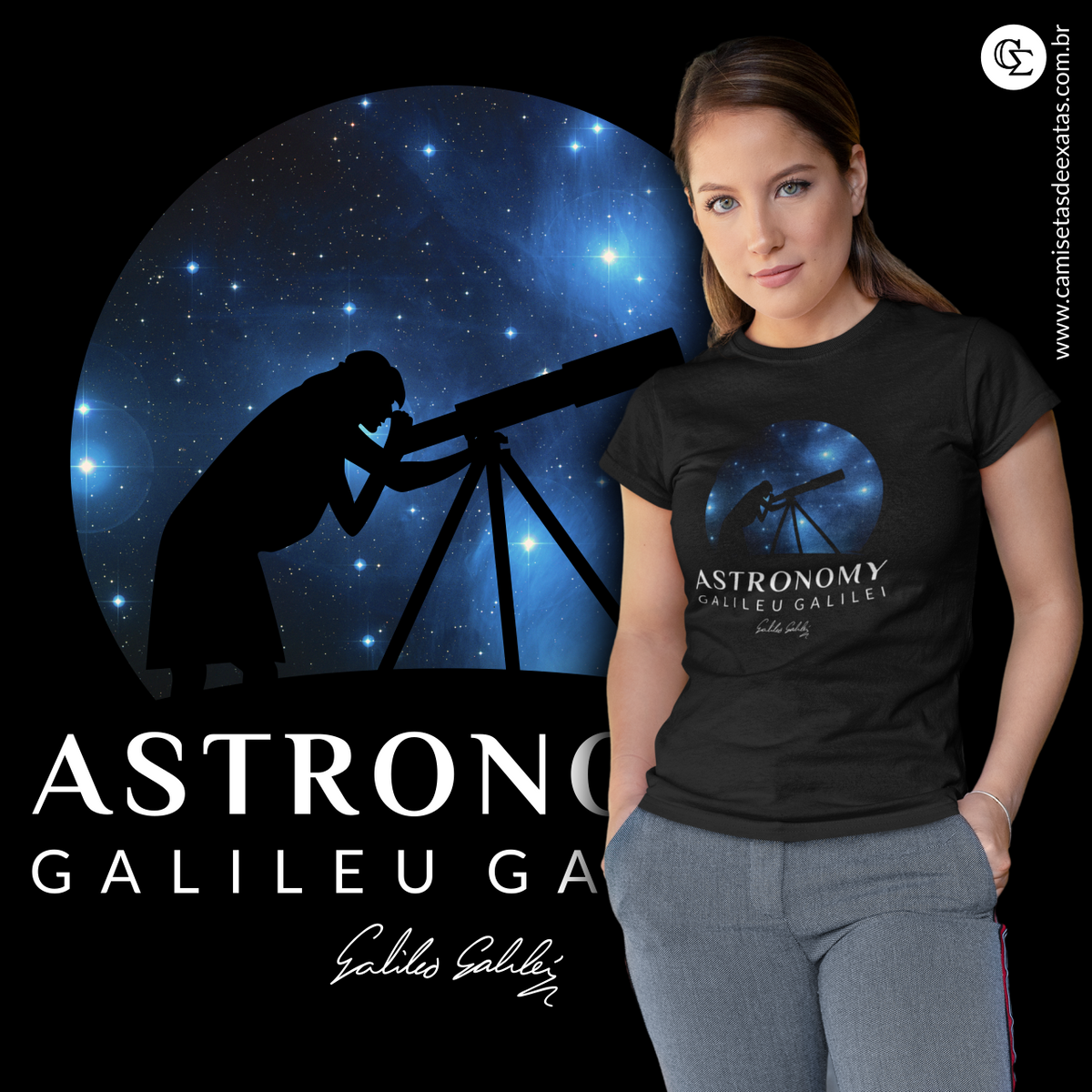 Nome do produto: ASTRONOMY - GALILEU GALILEI [BABY LONG]